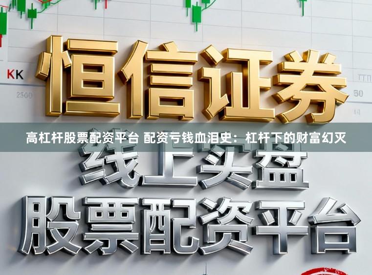 高杠杆股票配资平台 配资亏钱血泪史：杠杆下的财富幻灭